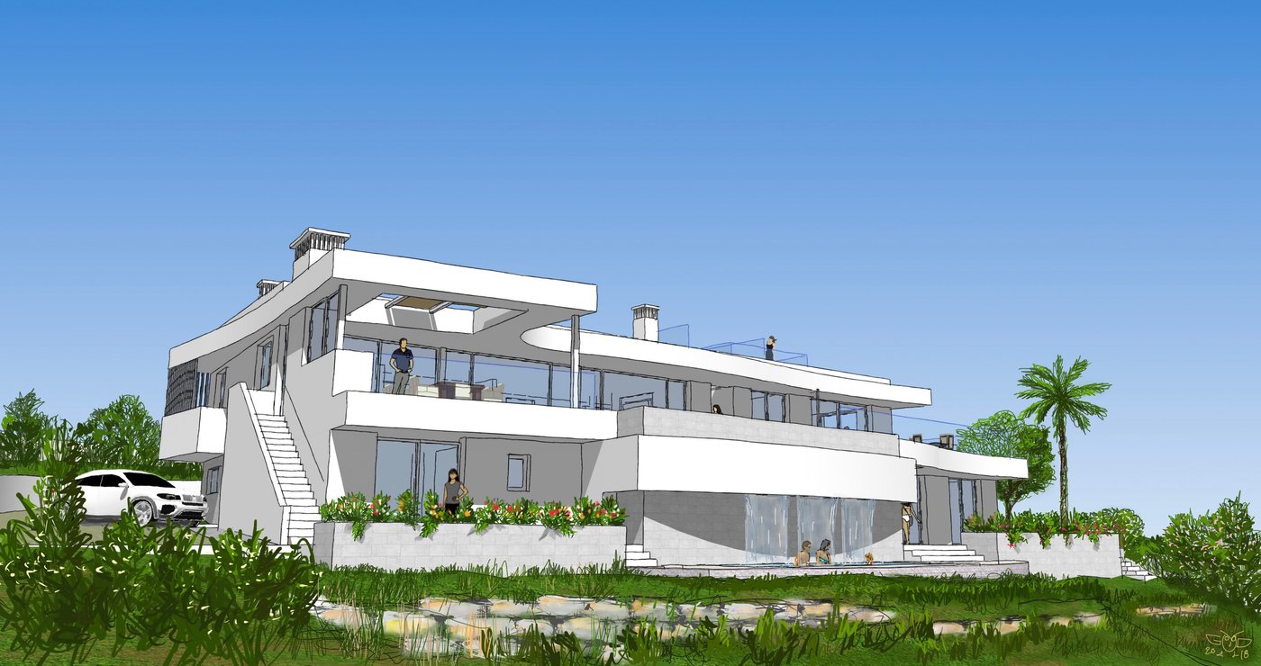 Desenho de casa